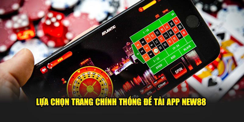 Lựa chọn trang chính thống để tải app KUBET